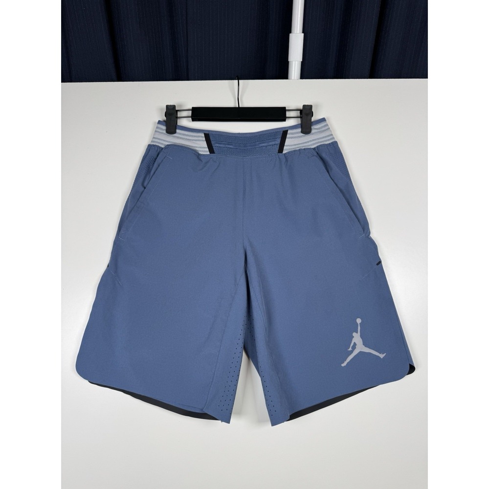 Jordan Brand Blue Performance Basketball Shorts - Men's Small - Jumpman Logo
